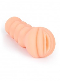 Телесный мастурбатор-вагина с эрекционными кольцами в комплекте - Sexy Girl - в Саратове купить с доставкой