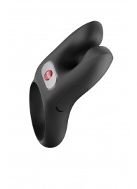 Черное эрекционное виброкольцо Nos - Fun Factory - в Саратове купить с доставкой