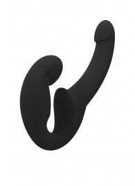 Черный безремневой страпон Share Lite - Fun Factory - купить с доставкой в Саратове