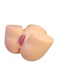 Телесный мастурбатор Liora с 2 любовными тоннелями - Baile - в Саратове купить с доставкой