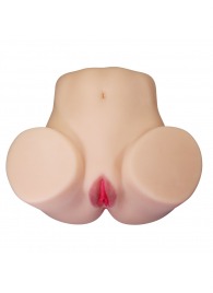 Телесный мастурбатор Julia с 2 любовными каналами - Baile - в Саратове купить с доставкой