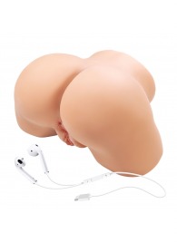 Телесный мастурбатор Olivia с 2 любовными отверстиями - Baile - в Саратове купить с доставкой