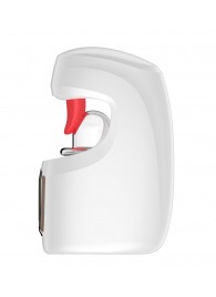 Белый мастурбатор с язычком и возвратно-поступательными движениями - Secwell - в Саратове купить с доставкой