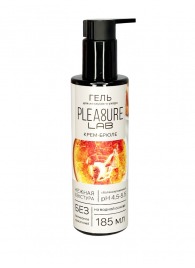 Съедобный лубрикант на водной основе Pleasure Lab с ароматом крем-брюле - 185 мл. - Pleasure Lab - купить с доставкой в Саратове