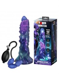 Фиолетовый яйцеродящий фаллоимитатор Duskwalker Sentinal на присоске - 22,4 см. - Baile - купить с доставкой в Саратове