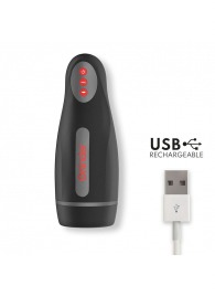 Черный автоматический мастурбатор с управлением через приложение - Oninder - в Саратове купить с доставкой