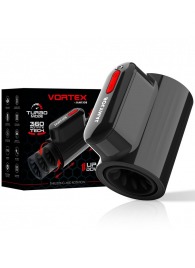 Черный автоматический мастурбатор с режимами поступательных движений и ротации - JAMYJOB - в Саратове купить с доставкой