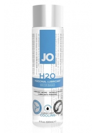 Охлаждающий лубрикант на водной основе JO Personal Lubricant H2O COOLING - 120 мл. - System JO - купить с доставкой в Саратове