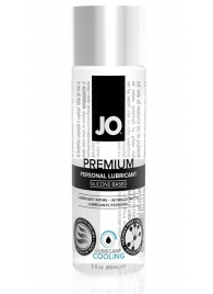 Охлаждающий лубрикант на силиконовой основе JO Personal Premium Lubricant Cooling - 60 мл. - System JO - купить с доставкой в Саратове