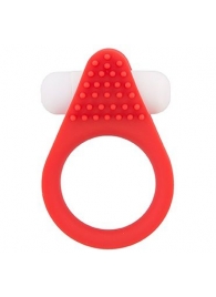 Красное эрекционное кольцо LIT-UP SILICONE STIMU RING 1 RED - Dream Toys - в Саратове купить с доставкой