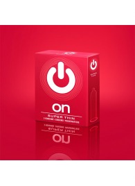Супертонкие презервативы ON) Super Thin - 3 шт. - ON) - купить с доставкой в Саратове