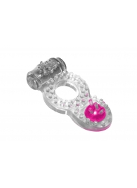 Прозрачное эрекционное кольцо Rings Ringer - Lola Games - в Саратове купить с доставкой