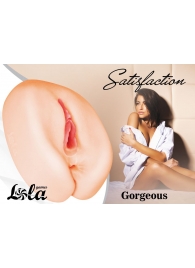 Мастурбатор с 2 тоннелями Satisfaction Gorgeous - Lola Games - в Саратове купить с доставкой