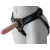 Черный пояс-трусики с двумя насадками  Экзотик-Linda  - 15,5 и 10,5 см. - LOVETOY (А-Полимер) - купить с доставкой в Саратове