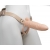 Телесный фаллопротез MEN STYLE с анальным стимулятором - 17,5 см. - LOVETOY (А-Полимер) - купить с доставкой в Саратове