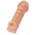 Телесная закрытая насадка с шишечками Cock Sleeve Size S - 13,8 см. - KOKOS - в Саратове купить с доставкой