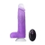 Фиолетовый вибратор-реалистик Encore 8 Inch Vibrating Dildo - 21,6 см. - Blush Novelties