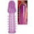 Фиолетовая насадка, удлиняющая половой член - 13,5 см. - Toyfa Basic - в Саратове купить с доставкой