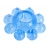 Голубая гелевая насадка-цветок - Toyfa Basic - в Саратове купить с доставкой