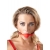 Силиконовый кляп-шар на чёрных ремешках Red Gag silicone - Orion - купить с доставкой в Саратове