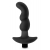 Черный вибромассажер простаты Prostate Massager 03 - 15,2 см. - Blush Novelties - в Саратове купить с доставкой