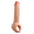 Телесная насадка-удлинитель Thrive 8.75 Inch Realistic Penis Extender Sleeve - 22,2 см. - Blush Novelties - в Саратове купить с доставкой