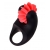 Чёрно-красное эрекционное виброкольцо Erotist - Erotist Adult Toys - в Саратове купить с доставкой