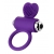 Фиолетовое виброкольцо с ресничками JOS PERY - JOS - в Саратове купить с доставкой