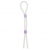 Прозрачное эрекционное кольцо-лассо SILICONE LASSO COCK RING DUAL BEADS - NMC - в Саратове купить с доставкой