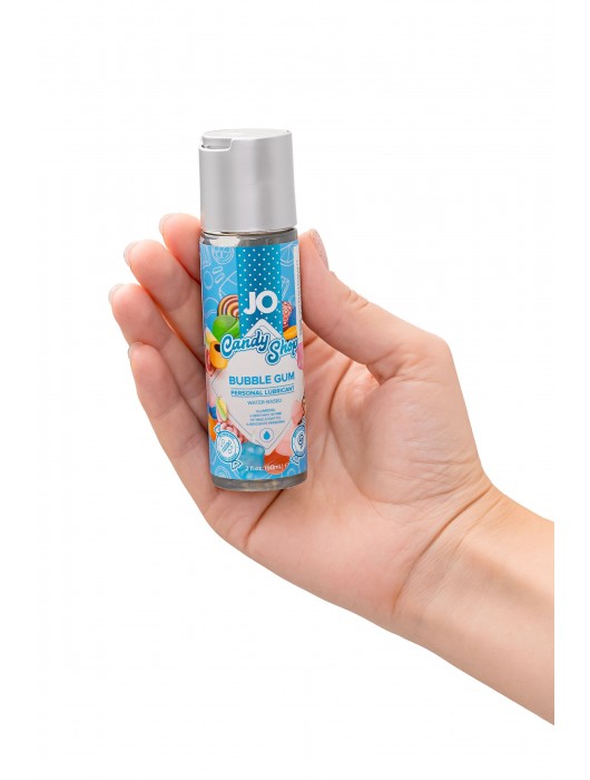 Смазка на водной основе Candy Shop Bubblegum с ароматом жвачки - 60 мл. - System JO - купить с доставкой в Саратове