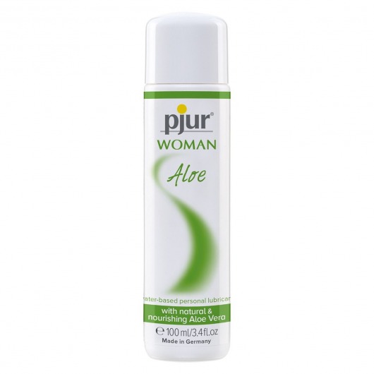 Лубрикант на водной основе pjur WOMAN Aloe - 100 мл. - Pjur - купить с доставкой в Саратове