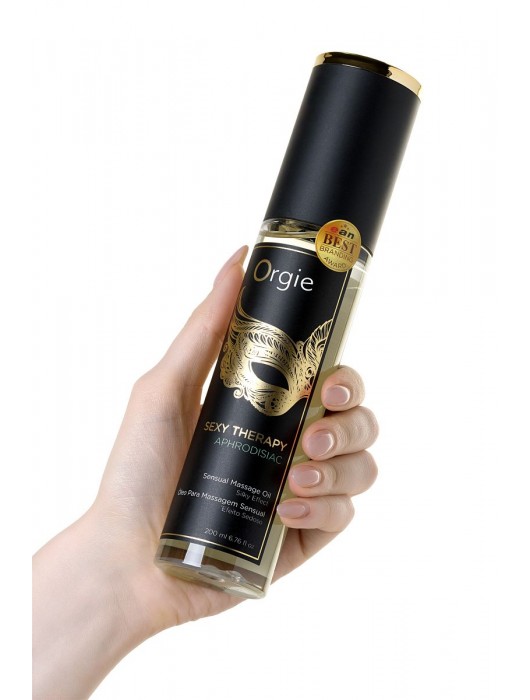 Минеральное массажное масло Orgie Sexy Therapy Afrodisiac - 200 мл. - ORGIE - купить с доставкой в Саратове
