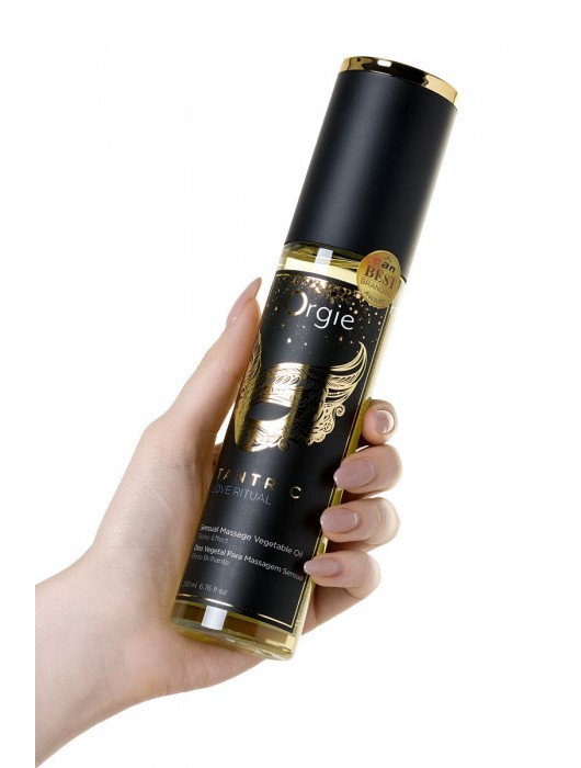Растительное массажное масло Orgie Tantric Love Ritual - 200 мл. - ORGIE - купить с доставкой в Саратове