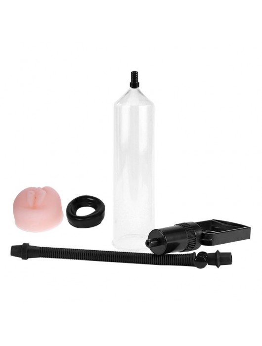 Поршневая мужская помпа с насадкой - Baile - в Саратове купить с доставкой