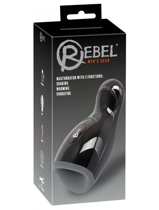 Черный мастурбатор Rebel Masturbator с нагревом - Orion - в Саратове купить с доставкой
