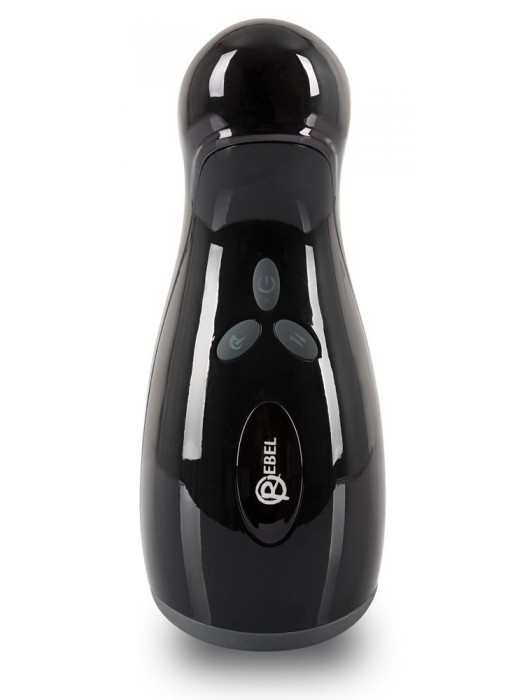 Черный мастурбатор Rebel Masturbator с нагревом - Orion - в Саратове купить с доставкой