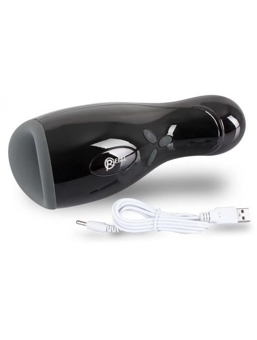 Черный мастурбатор Rebel Masturbator с нагревом - Orion - в Саратове купить с доставкой