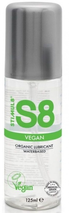 Веганский лубрикант на водной основе S8 Vegan Lube - 125 мл. - Stimul8 - купить с доставкой в Саратове