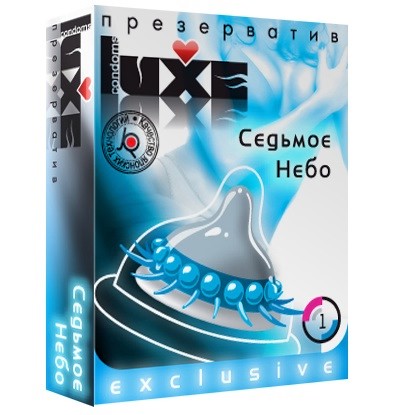 Презерватив LUXE  Exclusive  Седьмое небо  - 1 шт. - Luxe - купить с доставкой в Саратове