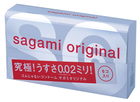 Ультратонкие презервативы Sagami Original - 6 шт. - Sagami - купить с доставкой в Саратове