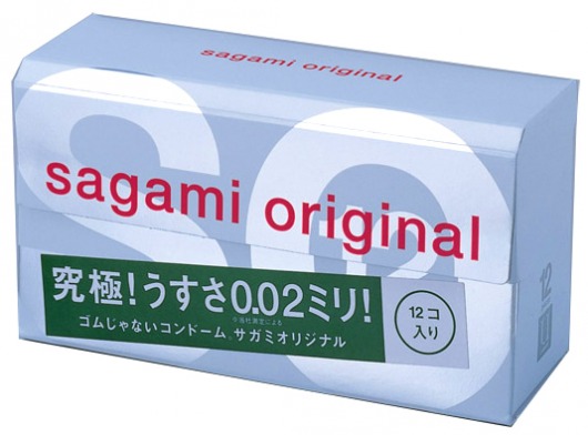 Ультратонкие презервативы Sagami Original - 12 шт. - Sagami - купить с доставкой в Саратове