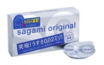 Ультратонкие презервативы Sagami Original QUICK - 6 шт. - Sagami - купить с доставкой в Саратове