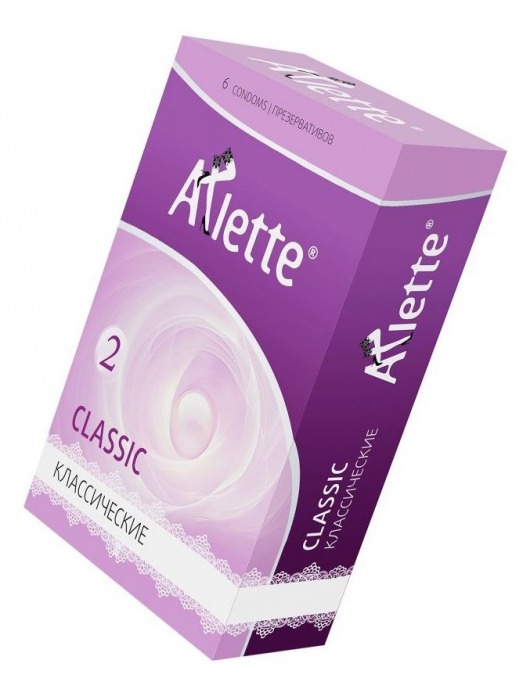 Классические презервативы Arlette Classic - 6 шт. - Arlette - купить с доставкой в Саратове