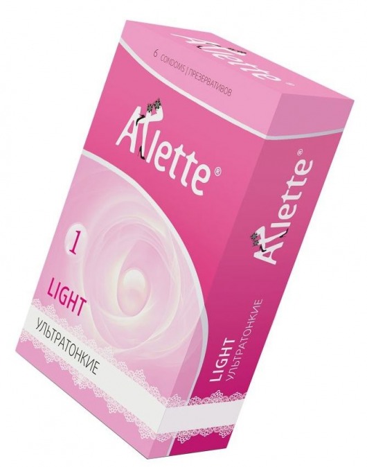 Ультратонкие презервативы Arlette Light - 6 шт. - Arlette - купить с доставкой в Саратове