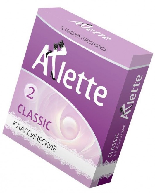 Классические презервативы Arlette Classic - 3 шт. - Arlette - купить с доставкой в Саратове