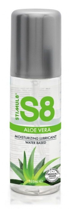 Лубрикант на водной основе S8 Aloe Vera Lube - 125 мл. - Stimul8 - купить с доставкой в Саратове