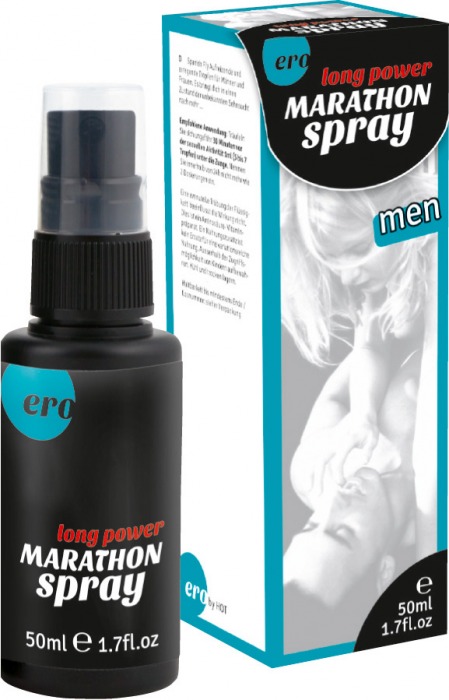 Пролонгирующий спрей для мужчин Long Power Marathon Spray - 50 мл. - Ero - купить с доставкой в Саратове