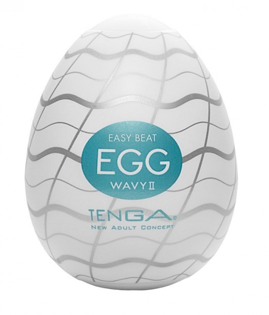 Мастурбатор-яйцо EGG Wavy II - Tenga - в Саратове купить с доставкой