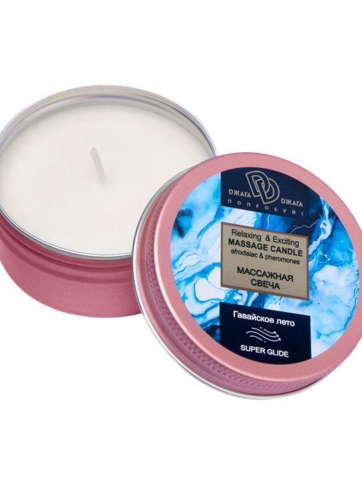 Массажная свеча  Гавайское лето - БиоМед - купить с доставкой в Саратове