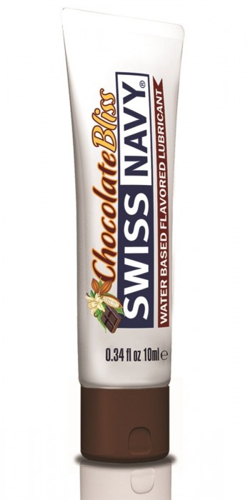 Лубрикант с ароматом шоколада Swiss Navy Chocolate Bliss Lube - 10 мл. - Swiss navy - купить с доставкой в Саратове